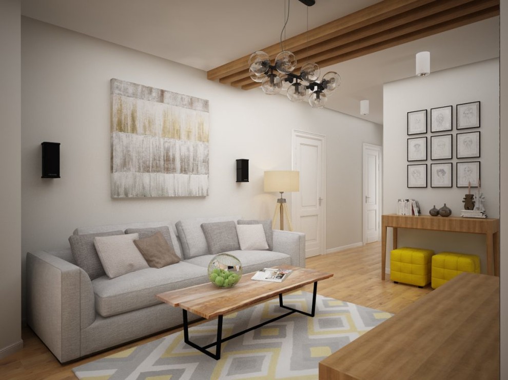 ЖК Наследие. Двухкомнатная квартира в Скандинавском стиле.