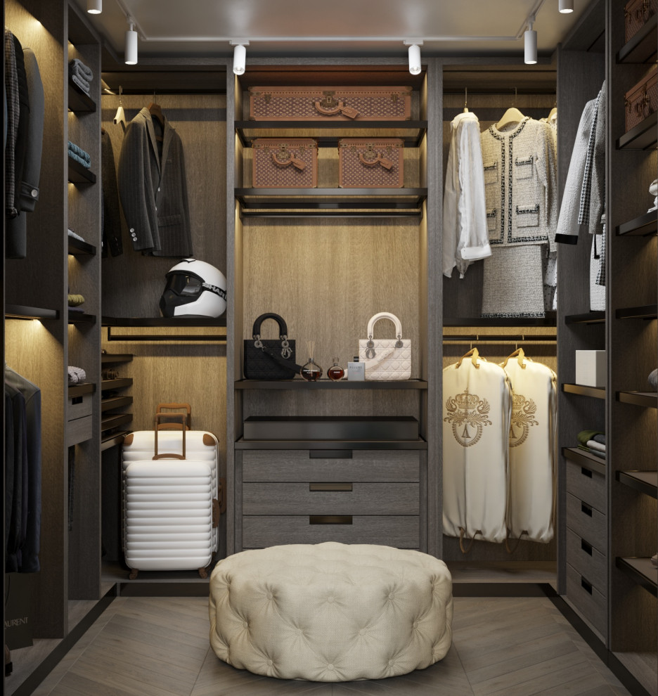 Спальня с гардеробной