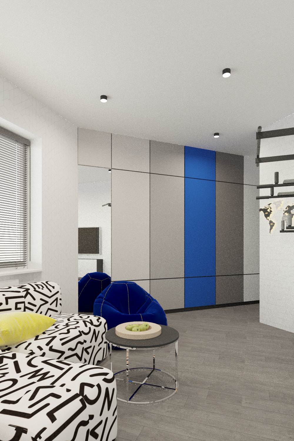 Трёхкомнатная квартира в Жк Царицынский