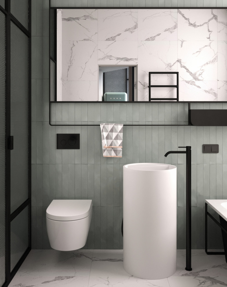 3d-визуализация "Эклектичный лофт" (оформление интерьера от Zeworkroom)