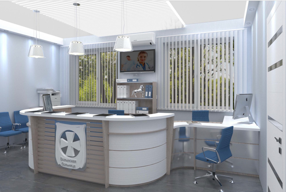 Интерьеры Медицинского центра КБ №1