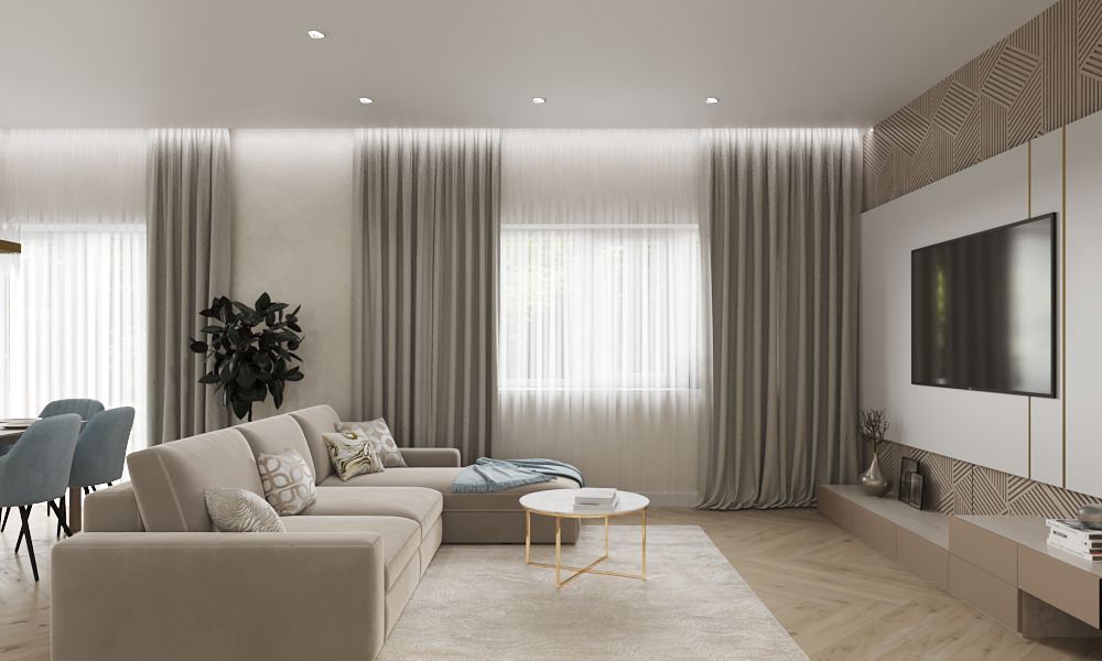 1й этаж частного дома