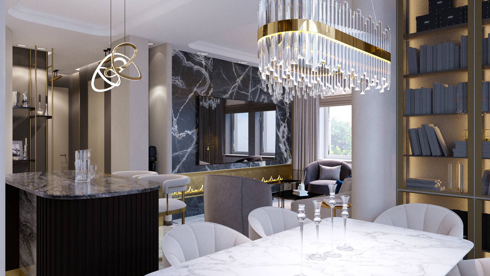 Кухня-гостиная