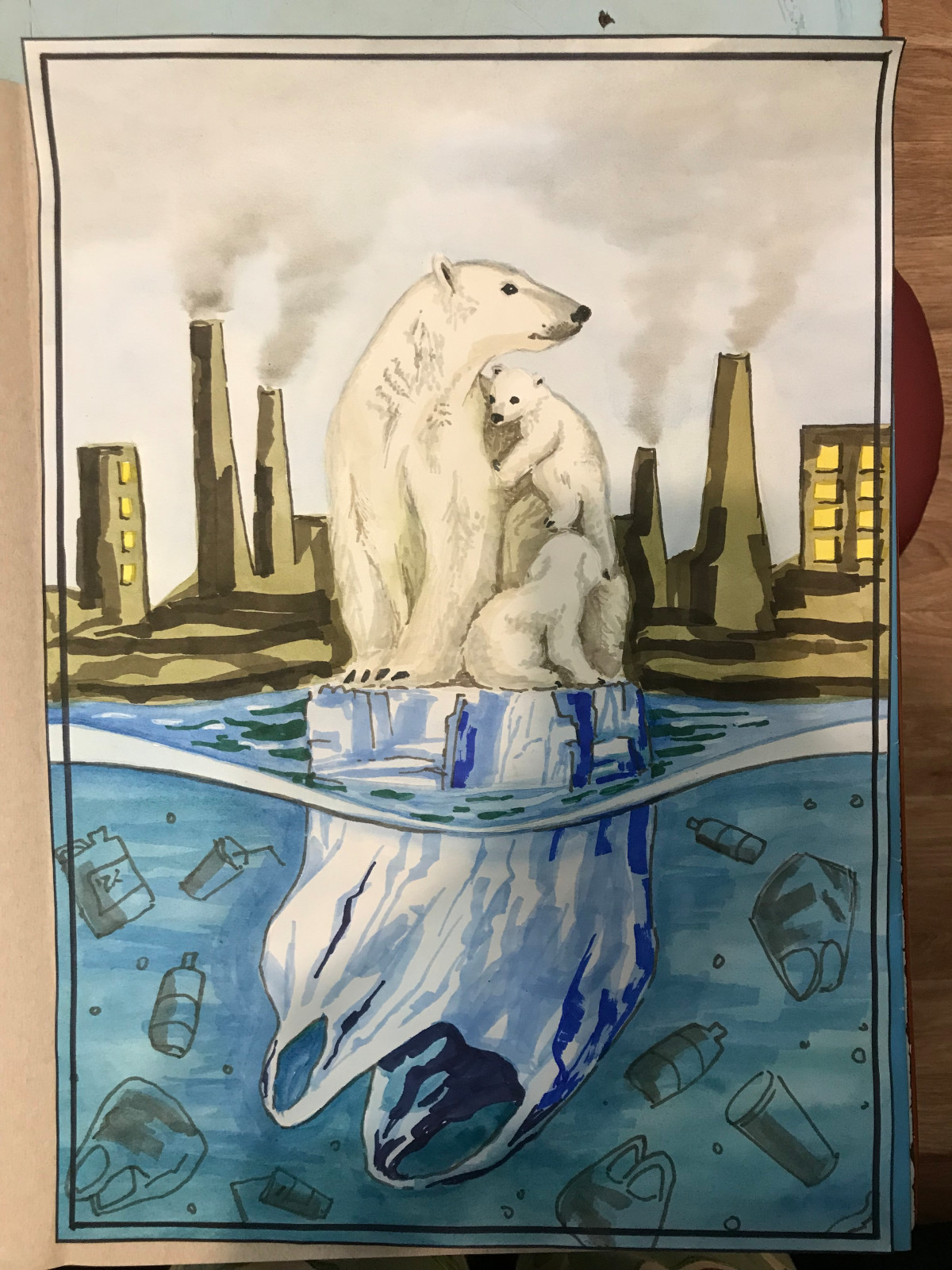 Обложка проекта: Акварель