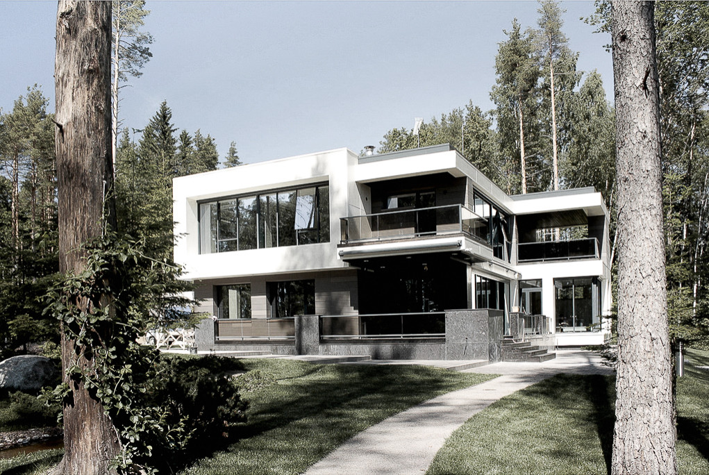 Обложка проекта: ЧАСТНЫЙ ЖИЛОЙ ДОМ В ПОСЕЛКЕ МУТАЛАХТИ