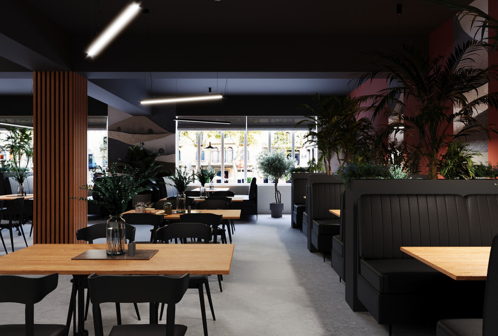 Обложка проекта: Кафе при гостиничном комплексе