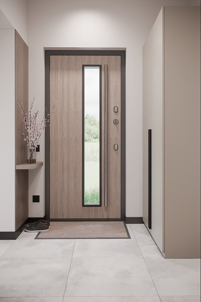 Дизайн интерьера дома 71 м² минимализм Ольховка Кантри Клаб