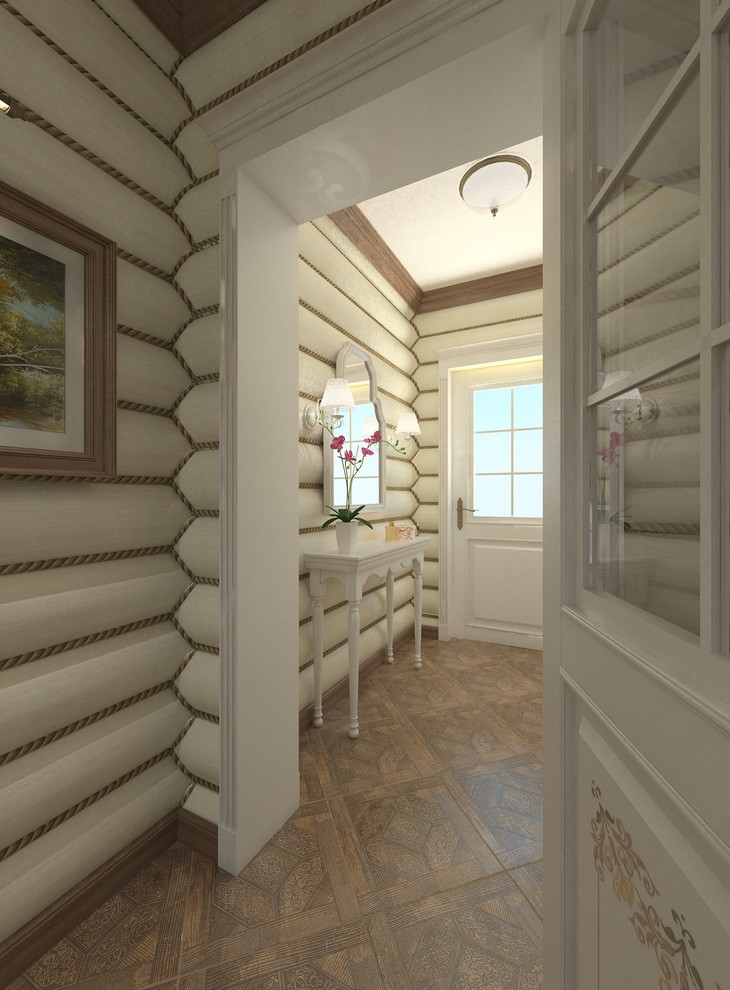 Интерьер бревенчатого дома в г. Кодинск