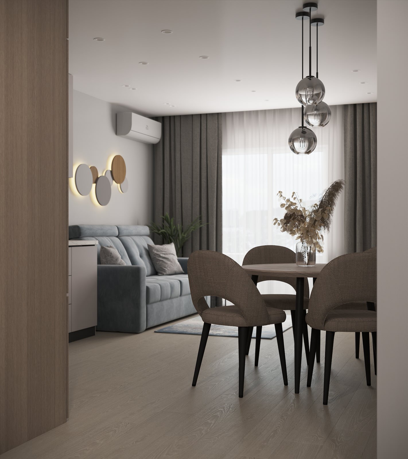 Квартира 3к, 78 м2, ЖК “Шишимская горка”
