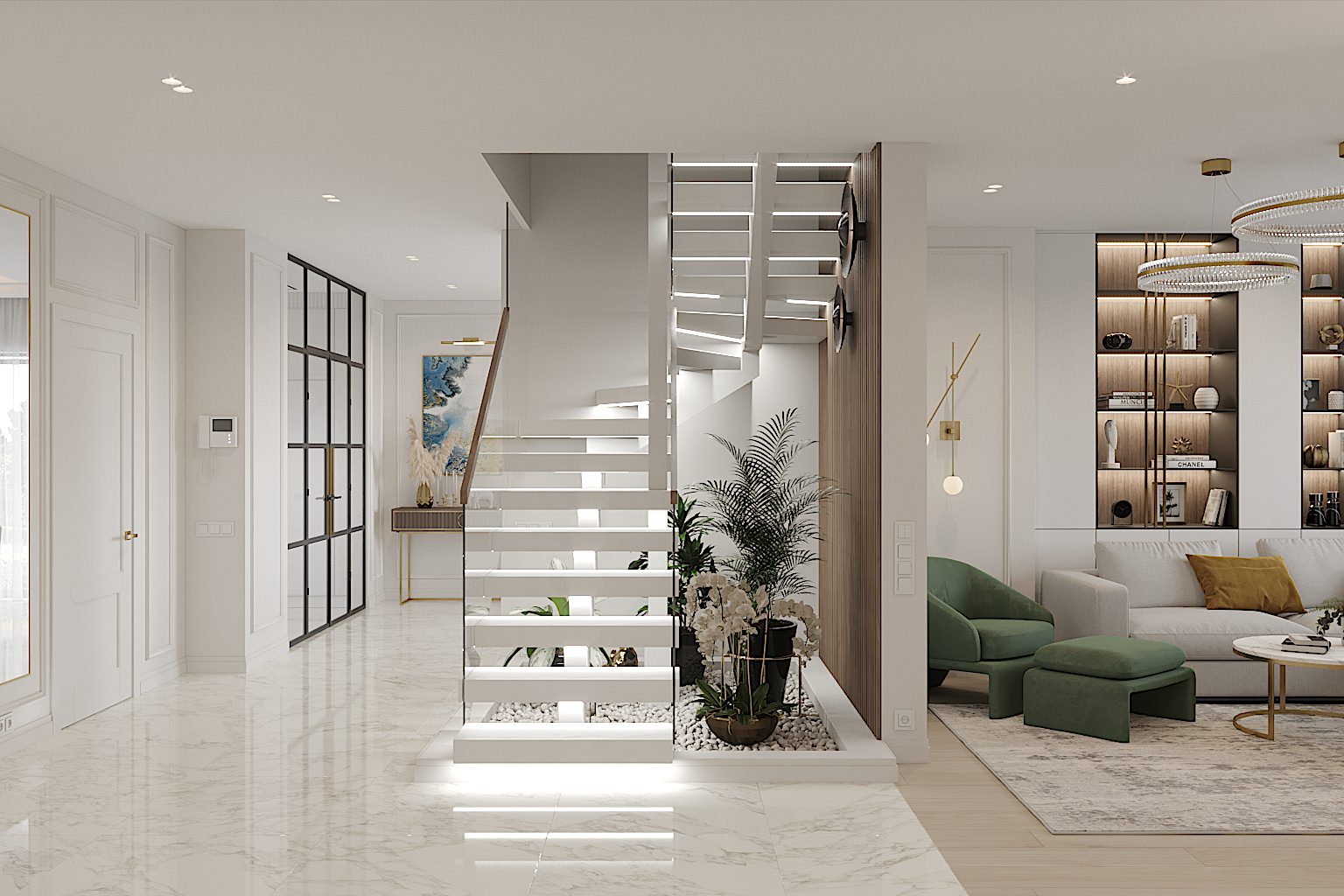 Элегантный дом для молодой семьи