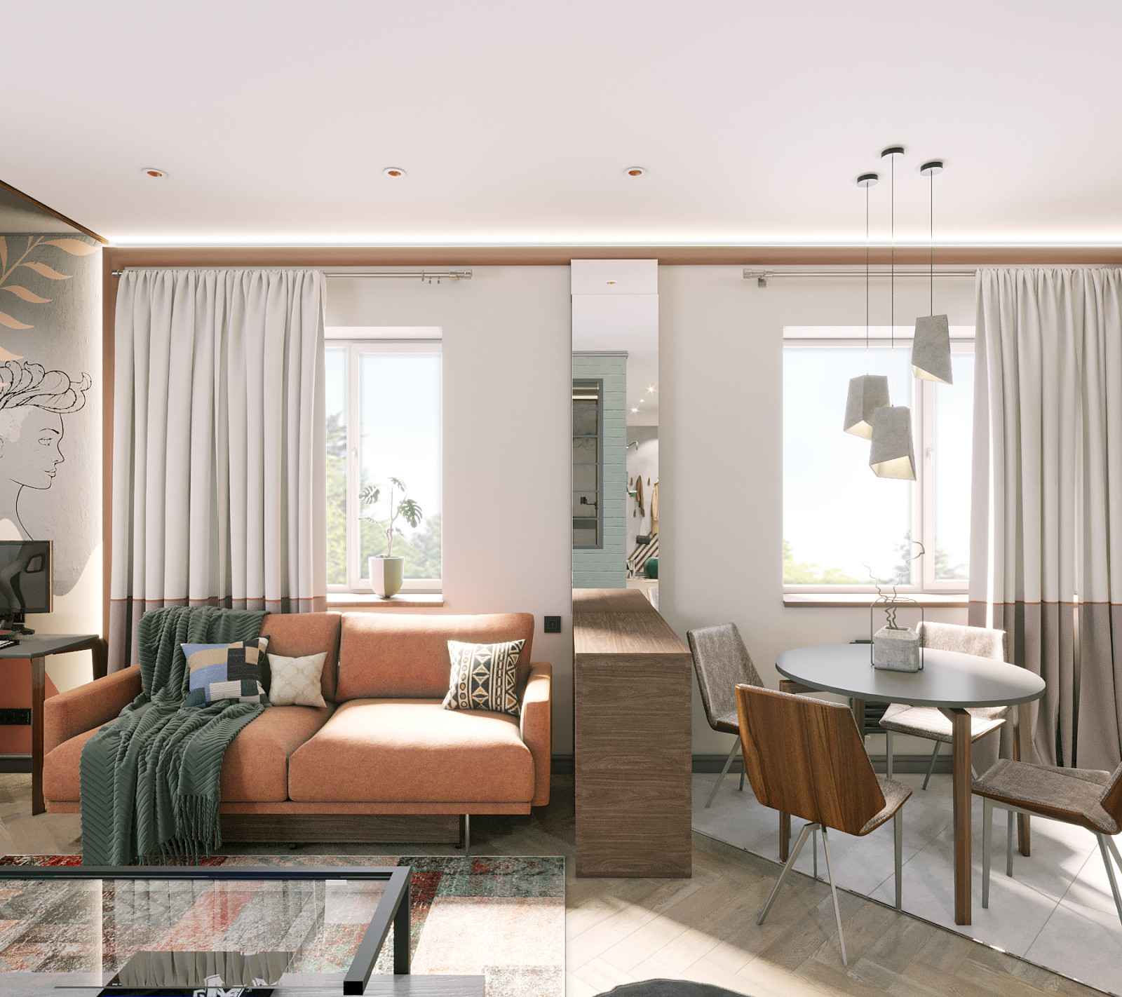 Лофт и велосипед