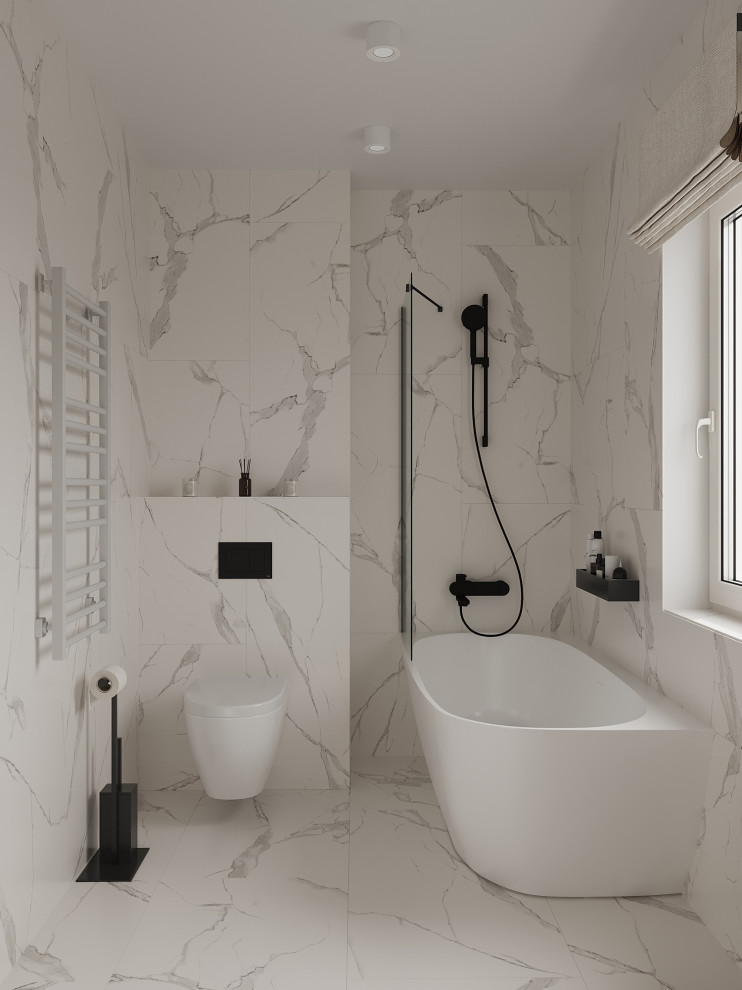 №4 Проект ванной комнаты в доме