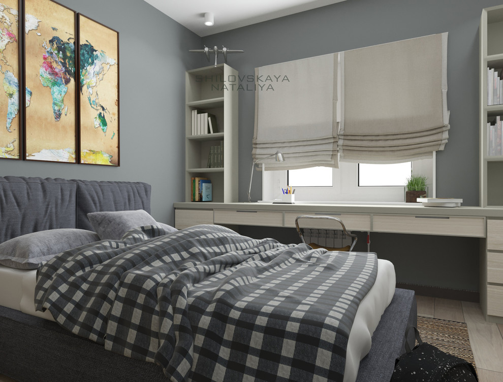 Проект трехкомнатной квартиры ул. Балмочных, г. Липецк