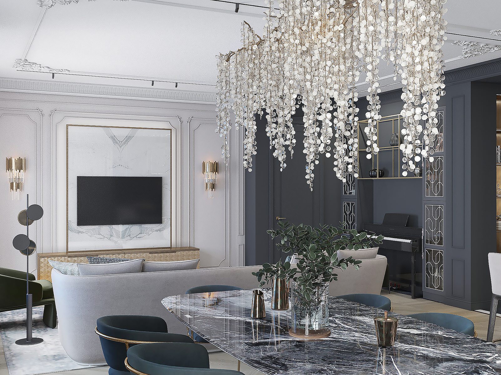 Квартира в классическом стиле