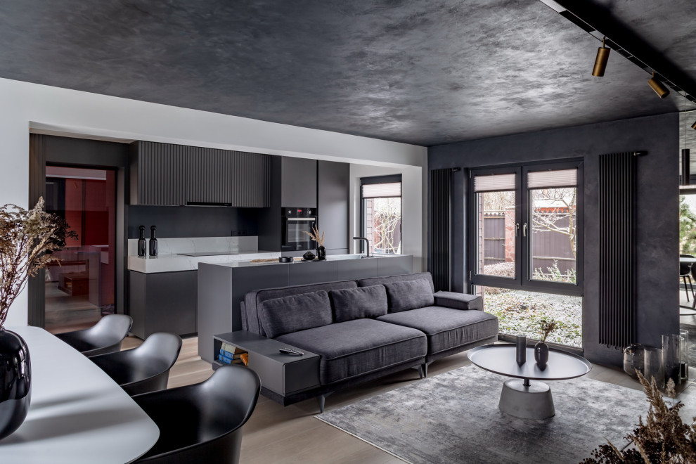 Кухня-гостиная в загородном доме. Дачный ответ.