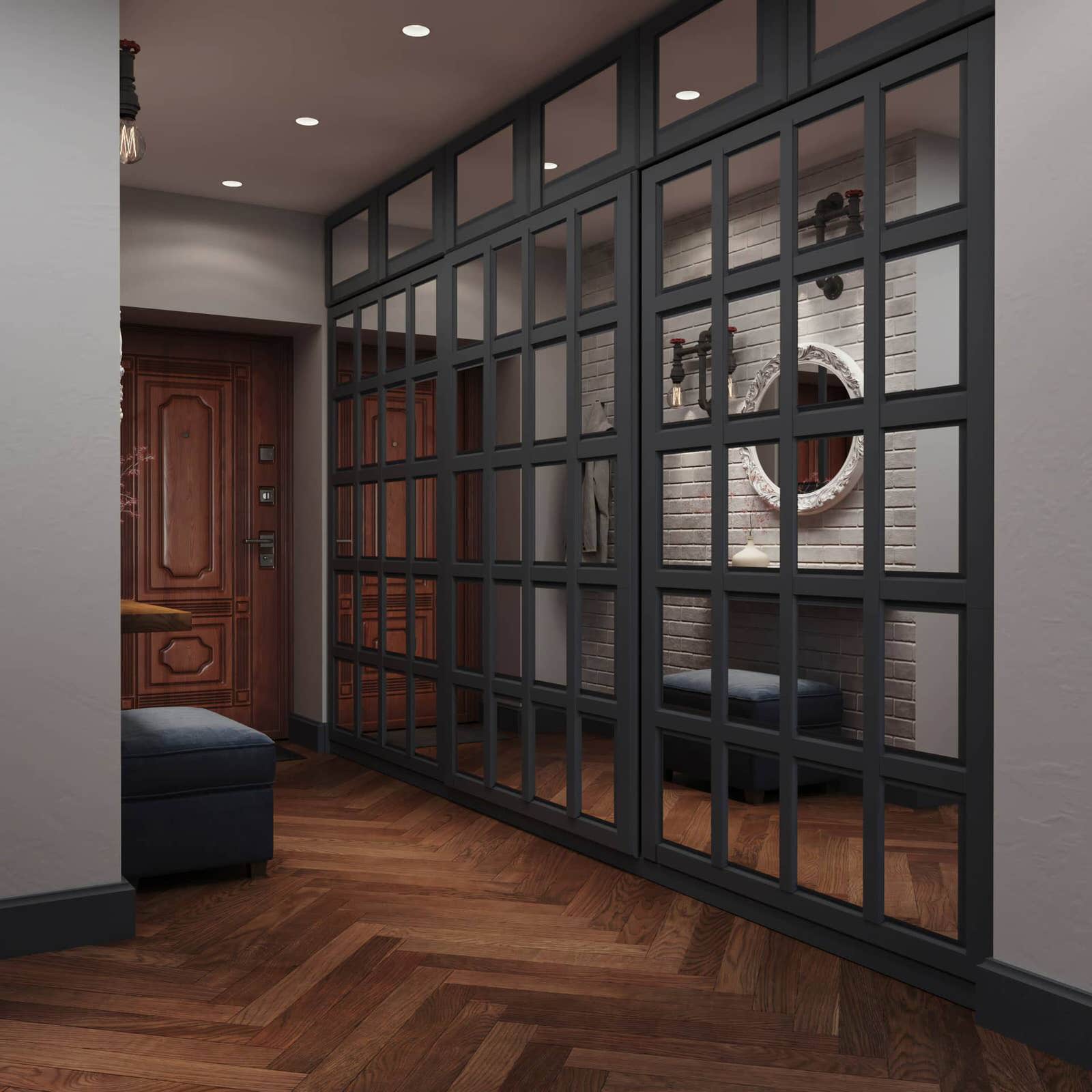 Дизайн и ремонт квартиры в КП «Новогорск» — Единство противоположностей