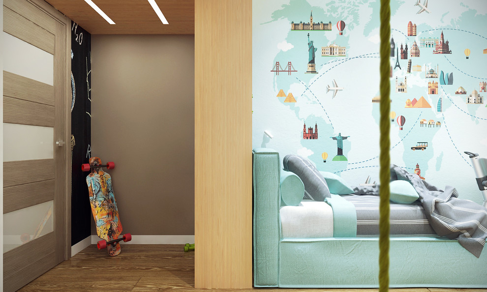 Современный интерьер квартиры для молодой девушки