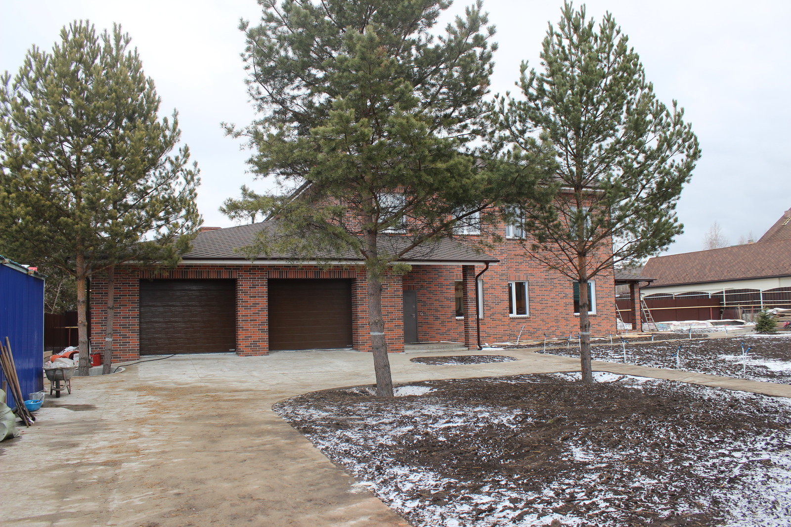 Проектирование. Строительство. Дом из кирпича. Площадь 400 кв.м.