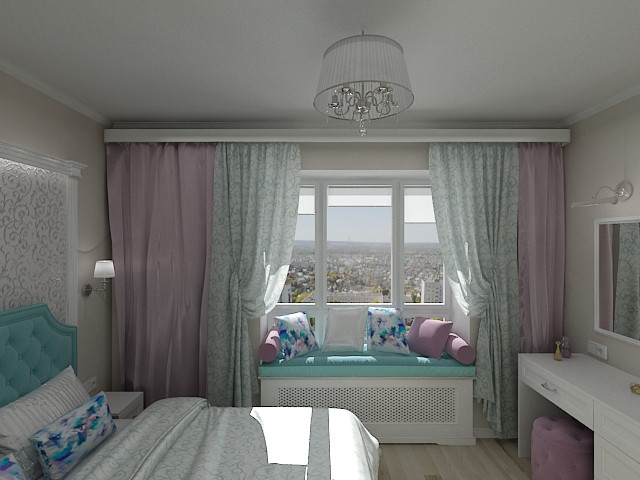 Дизайн-проект квартиры-студии.