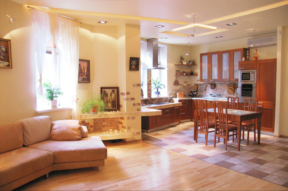 Обложка проекта: Дизайн интерьера квартиры в овальном доме