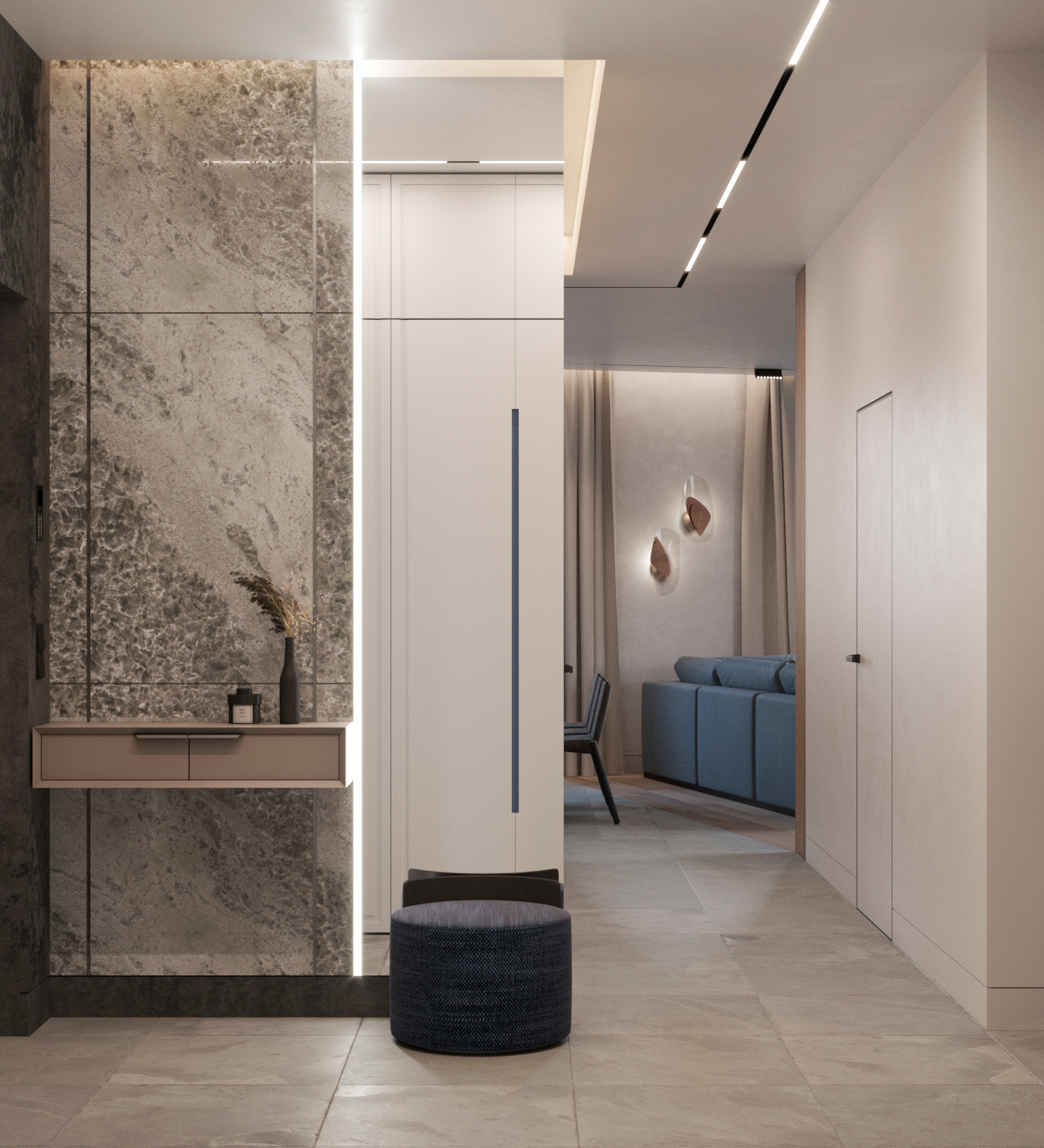 ЖК Фестиваль парк в темных тонах