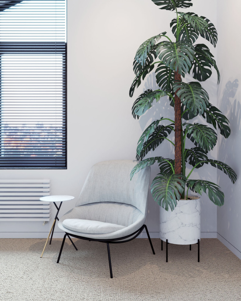 Y-house. Дизайн интерьера двухэтажного дома.