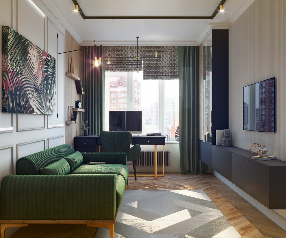 Проект 3-х комнатной квартиры VERA GATSBY JAZZ