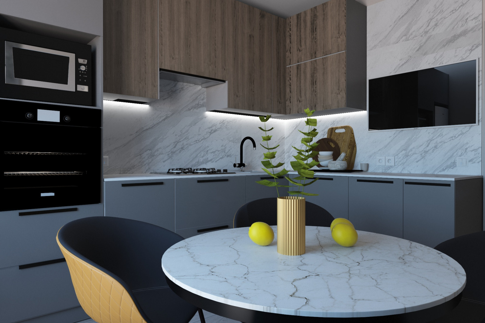 Однокомнатная квартира для молодого мужчины ЖК Новый Город