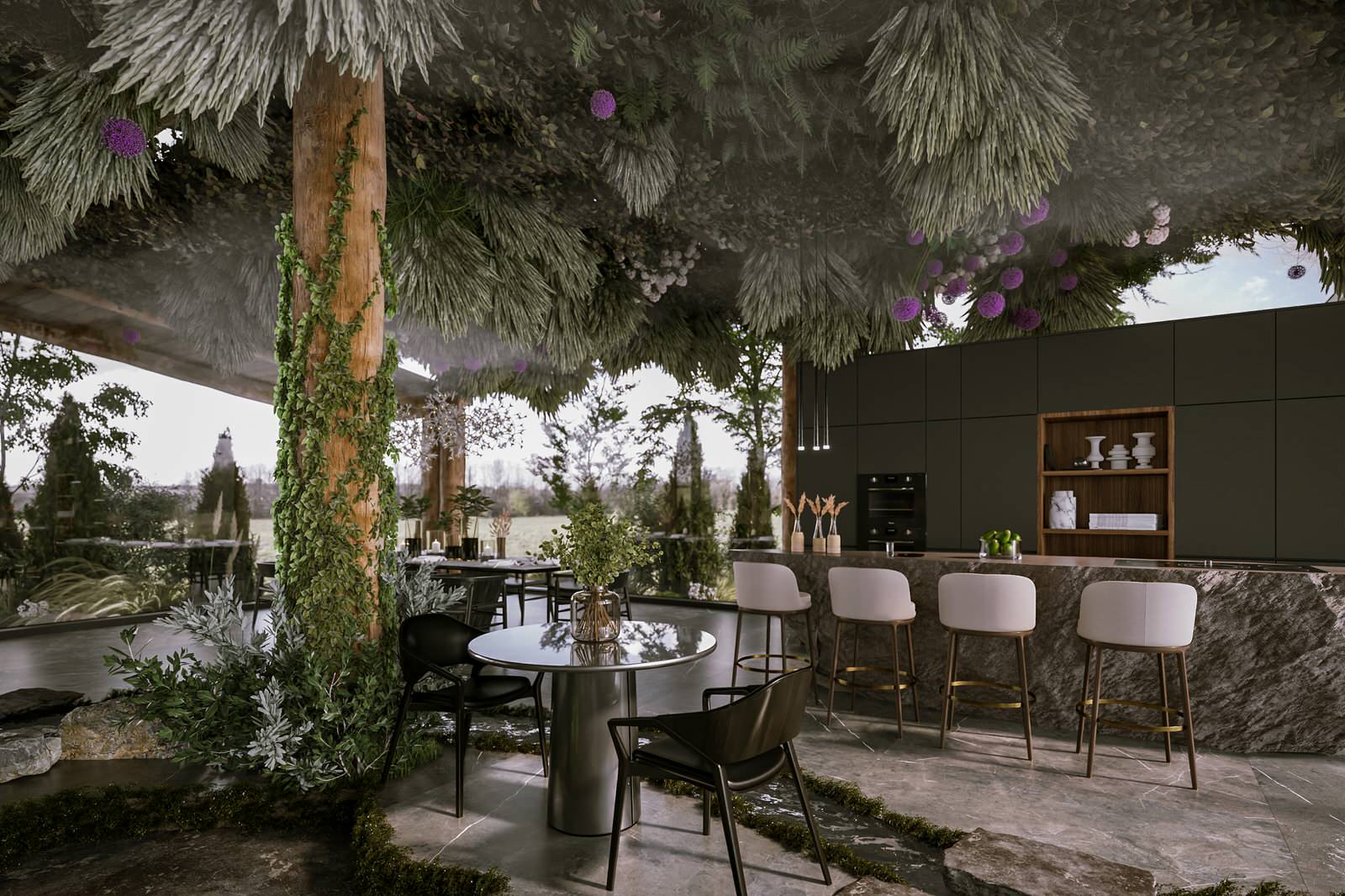 Neoteric Home - Green Wood