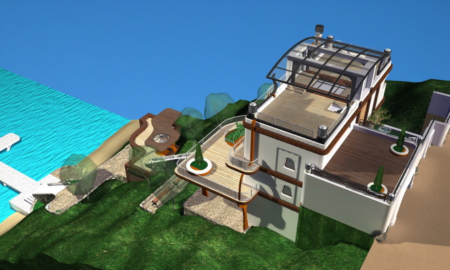 Проект дома в Черногории