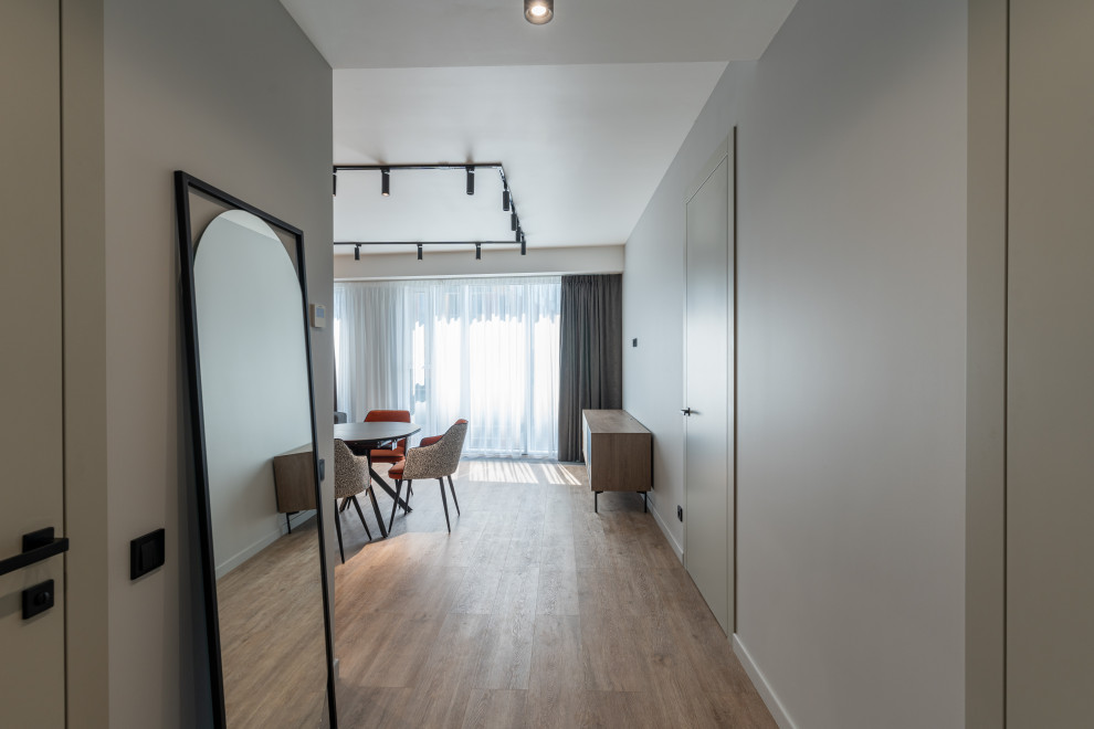 Ремонт двухкомнатной квартиры с  кухней-гостиной