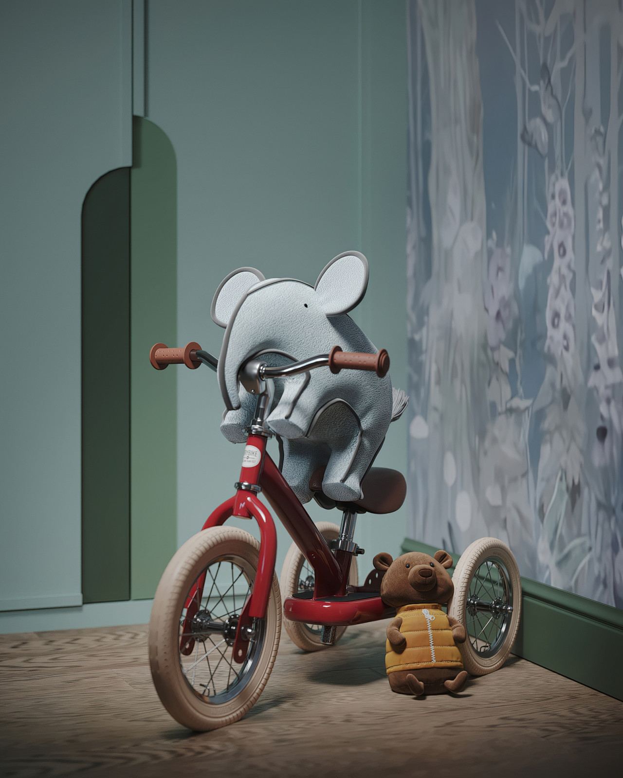 Загородный дом для молодой семьи с котами