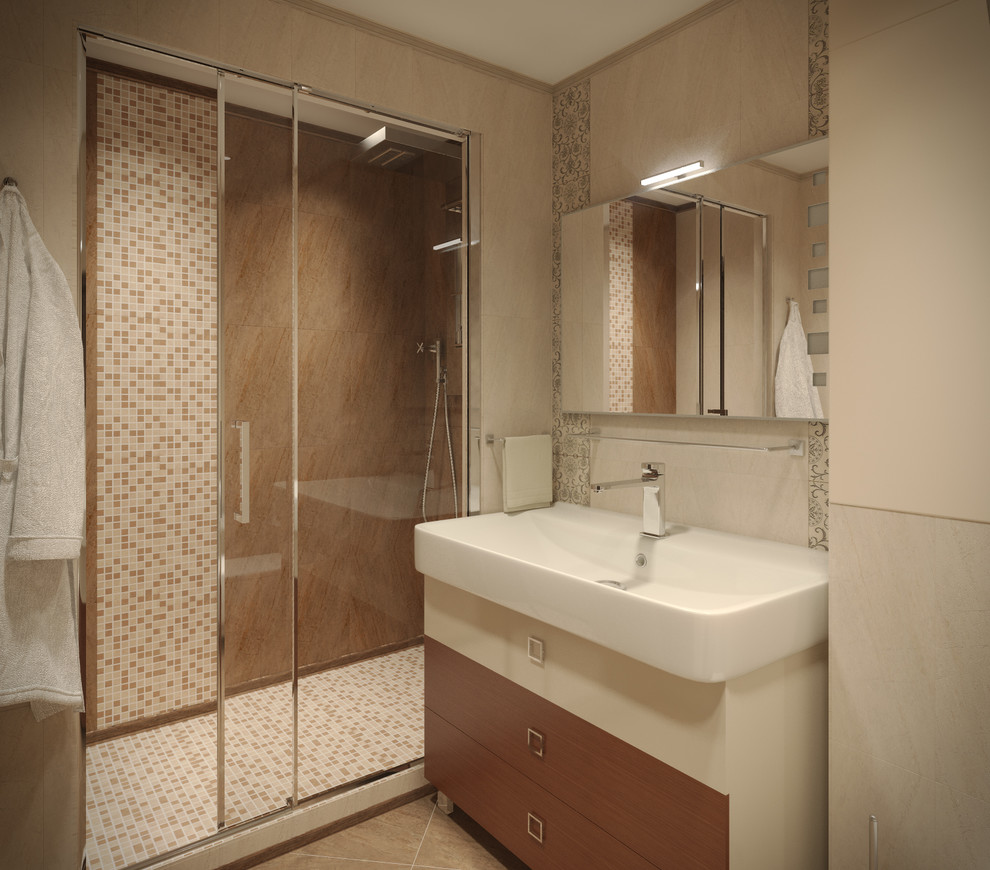 Проект 2 комнатной квартиры в квартале "Novin"