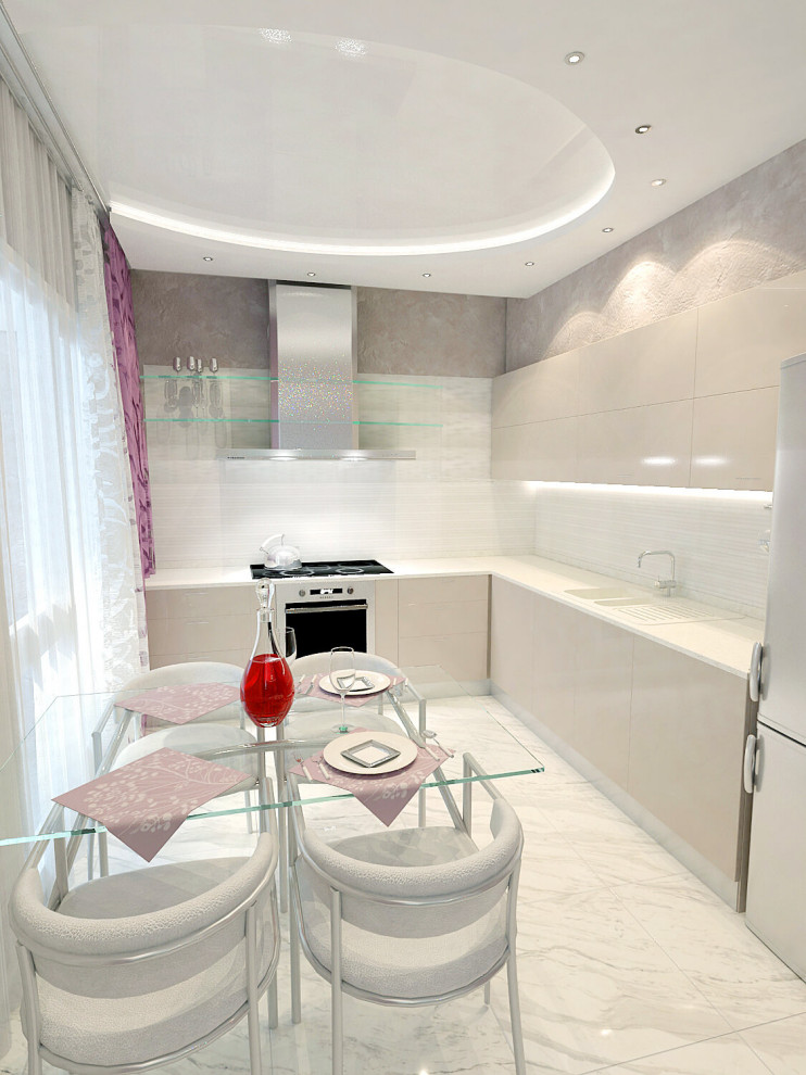 жк Вега. Квартира в светлых тонах