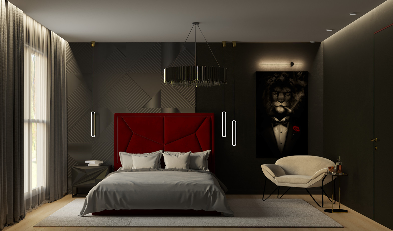 Обложка проекта: bedroominblack