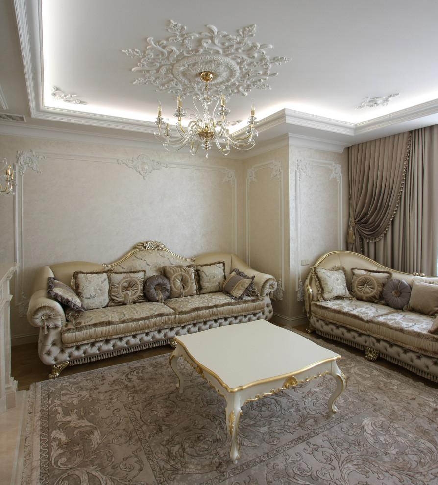 Обложка проекта: ЖК Ломоносовский Двухуровневая квартира на Ленинском  проспекте