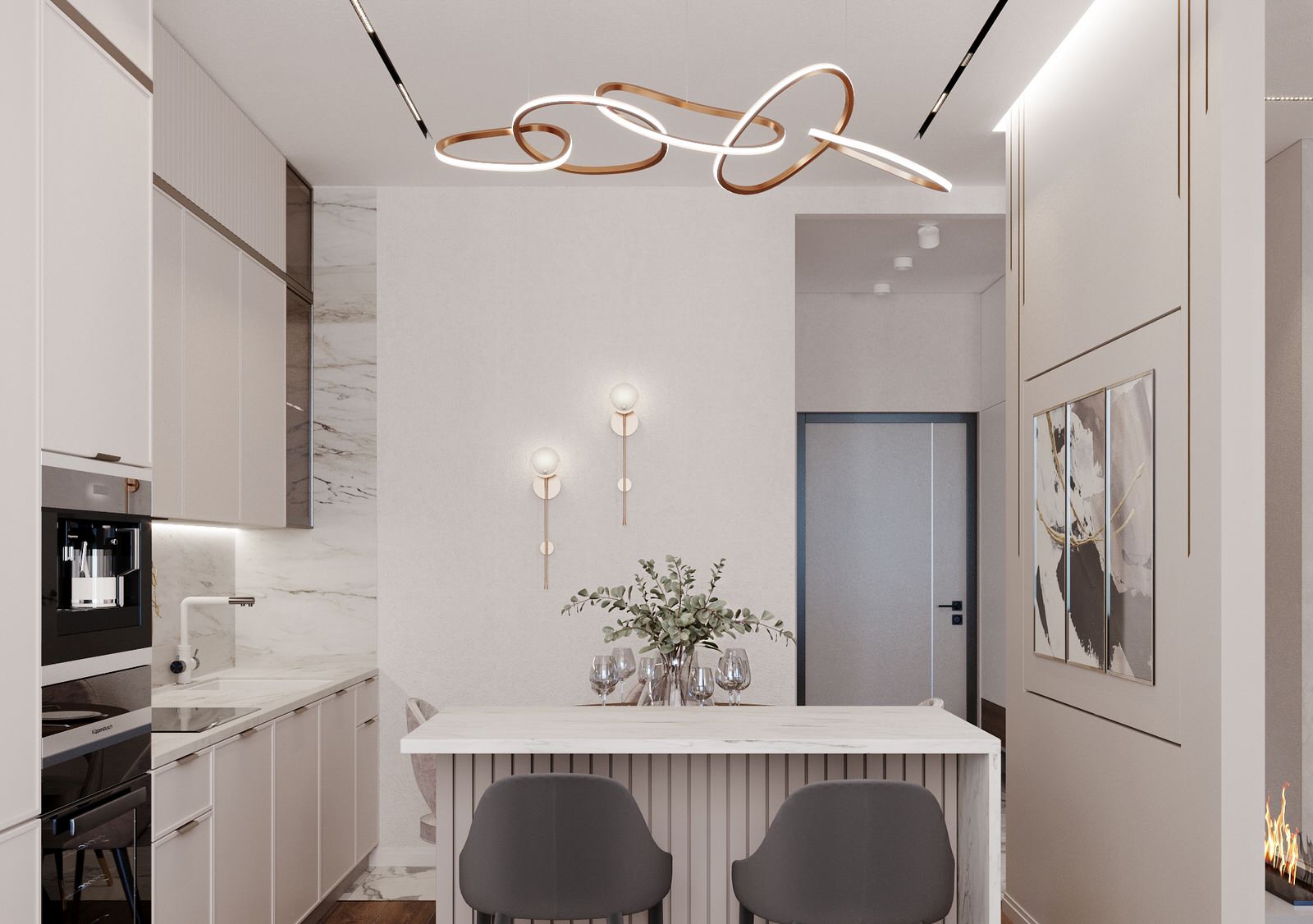 ЖК"Grand House" 55м2., проект 2022