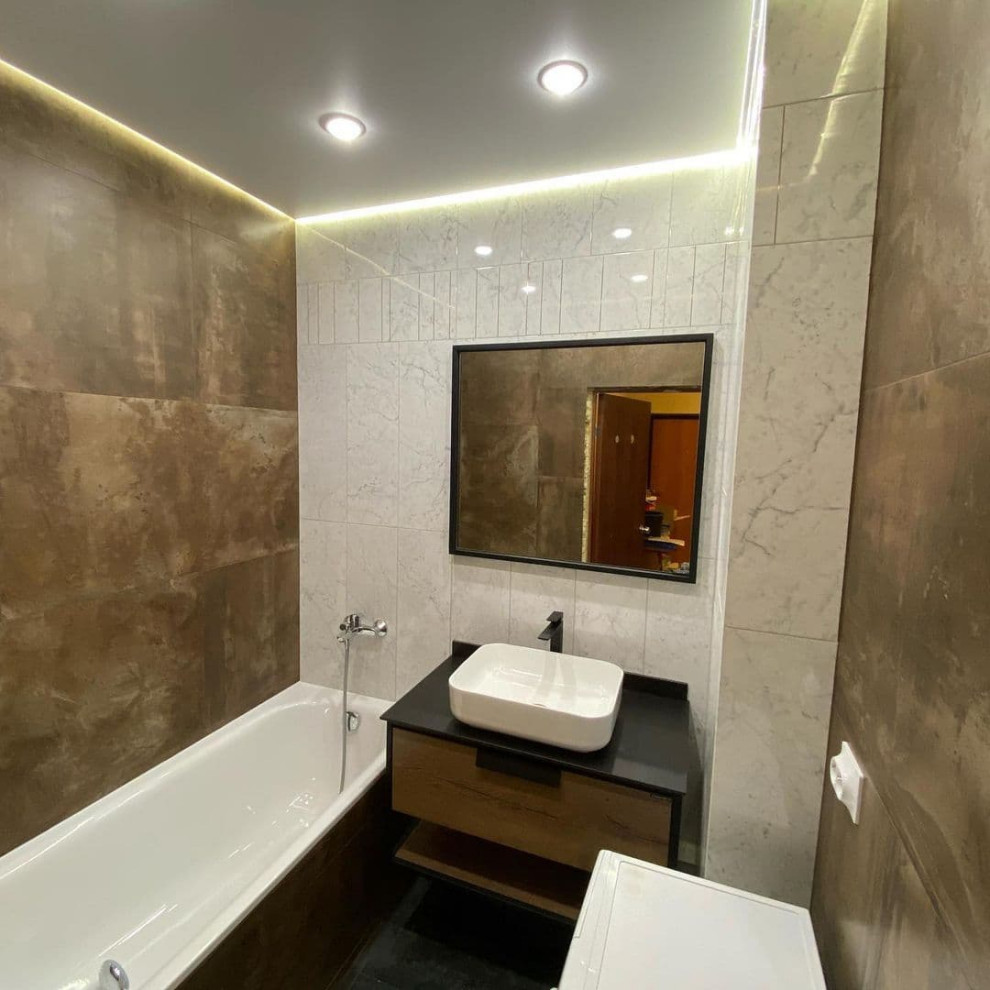 Санузел под ключ на ул. Аделя Кутуя