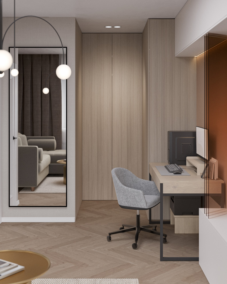 Стильная гостиная. Минимализм и неоклассика.