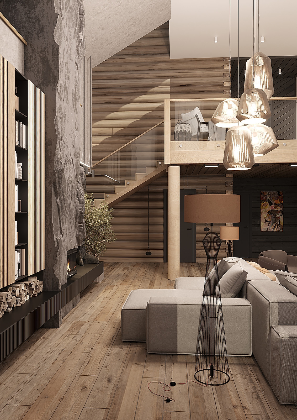 Дизайн-проект деревянного сруба