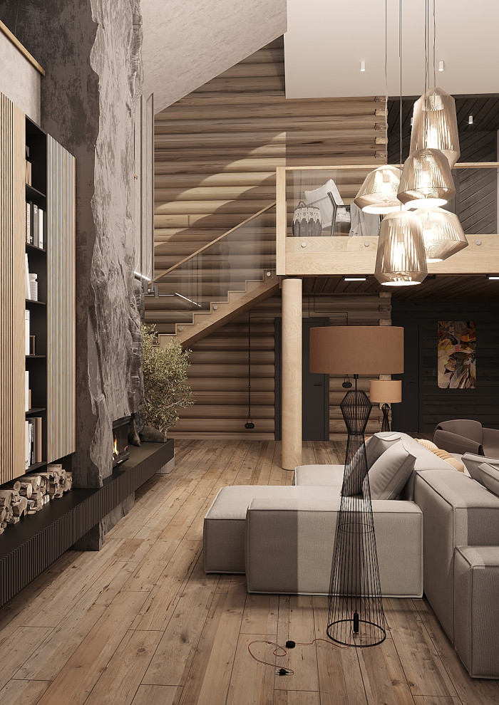 Дизайн-проект деревянного сруба