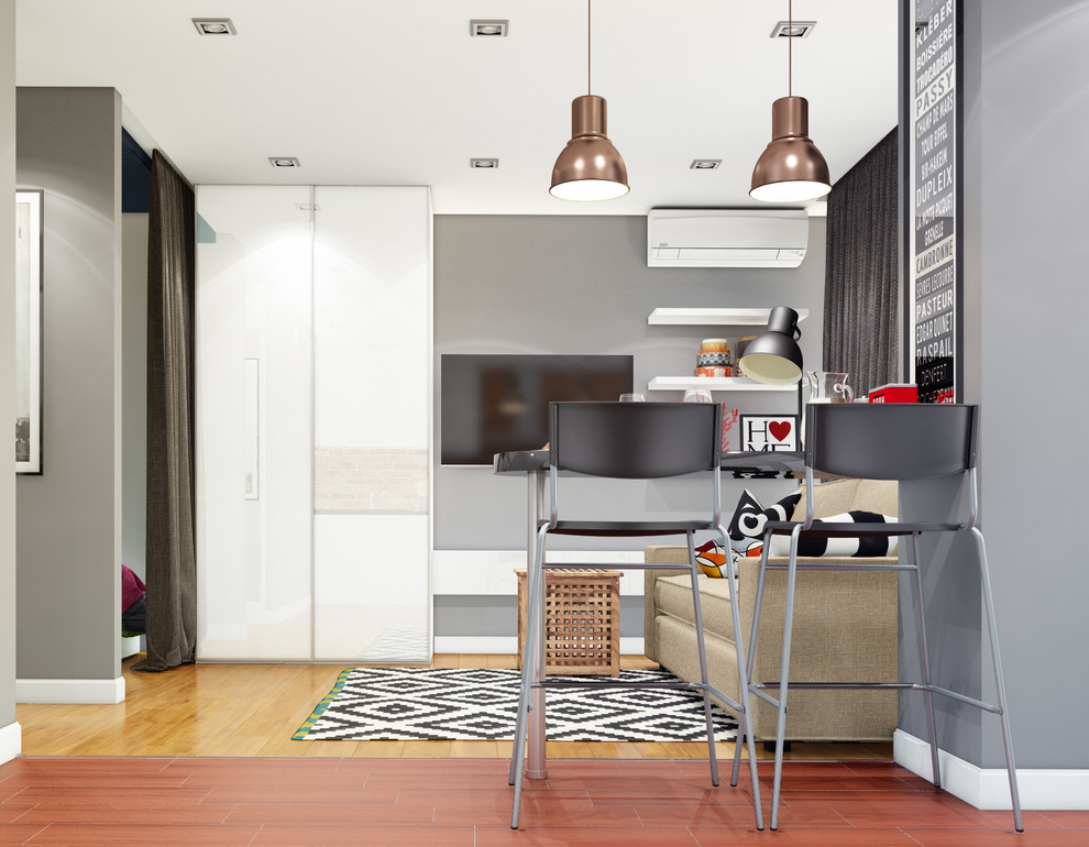 Квартира-студия для молодой девушки