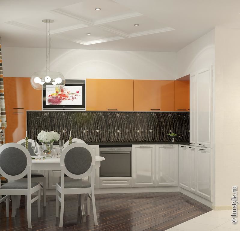 Дизайн-проект квартиры «Современная усадьба»