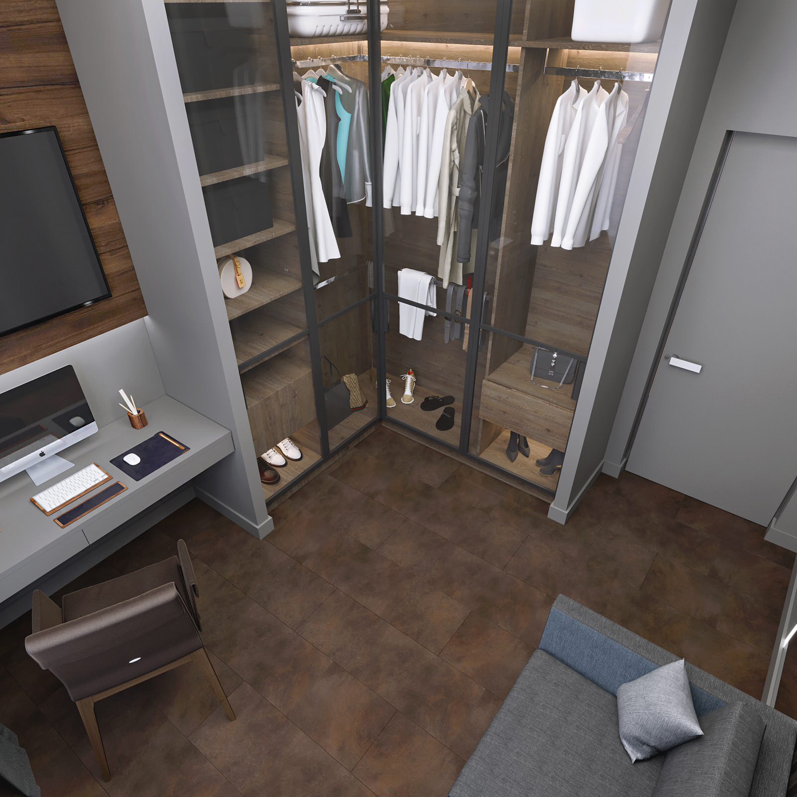 Дизайн проект для квартиры с 3-ех метровым потолком