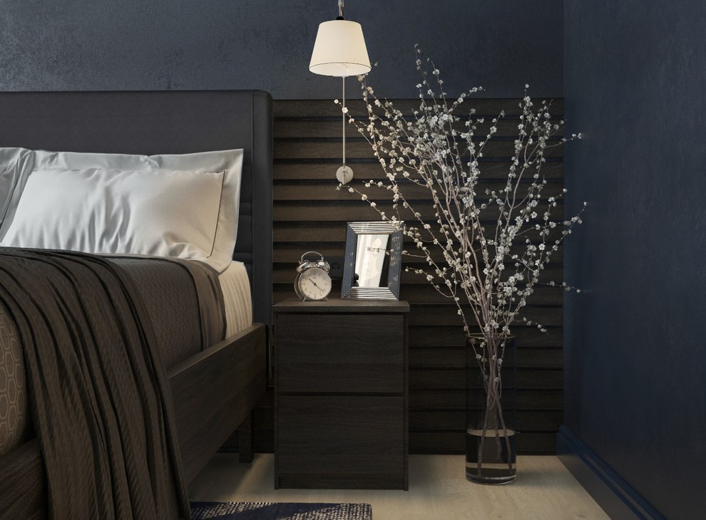 МИНИМАЛИСТИЧНЫЕ ФАКТУРЫ БЕТОНА И ДЕРЕВА В КОНТРАСТНОМ ИНТЕРЬЕРЕ