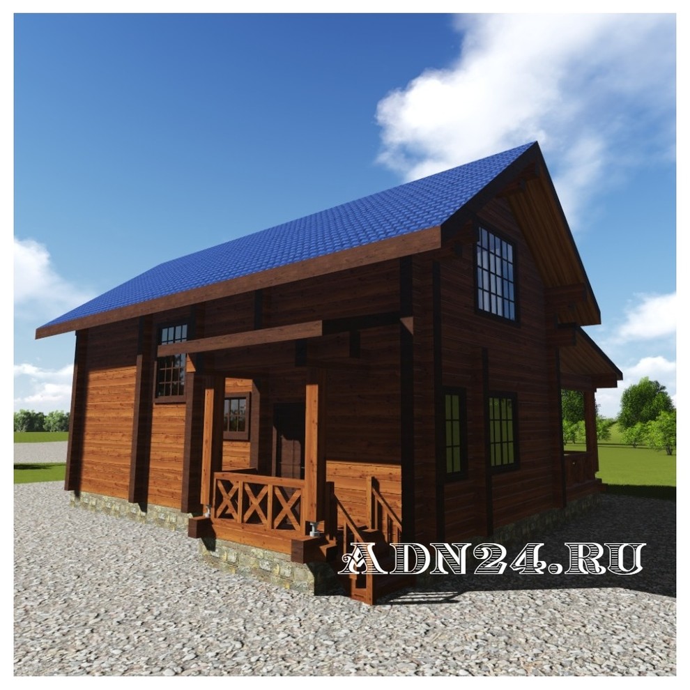 Проект 290 Дом 9.95м х 11.4м