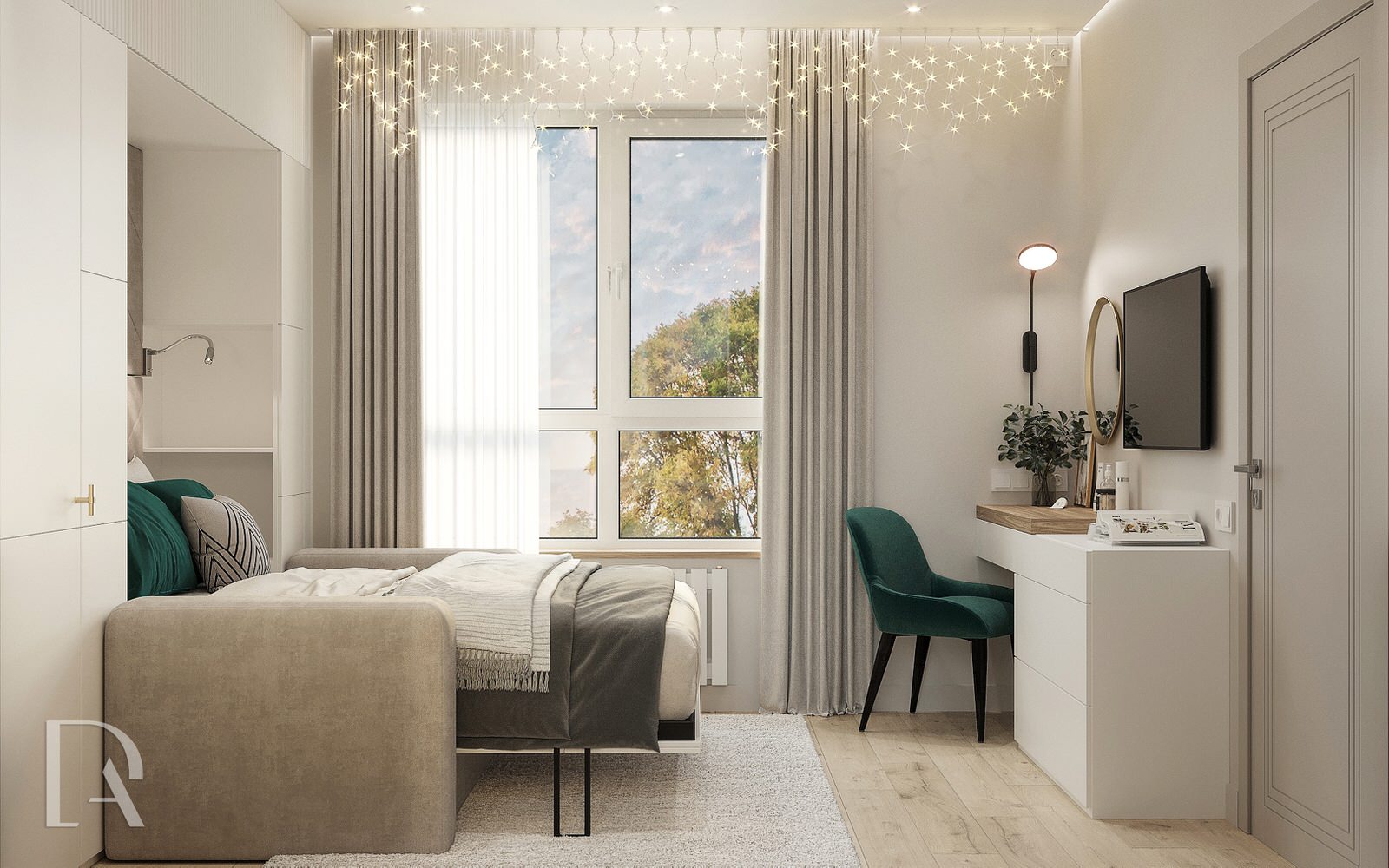 Спальня 10,9 м2