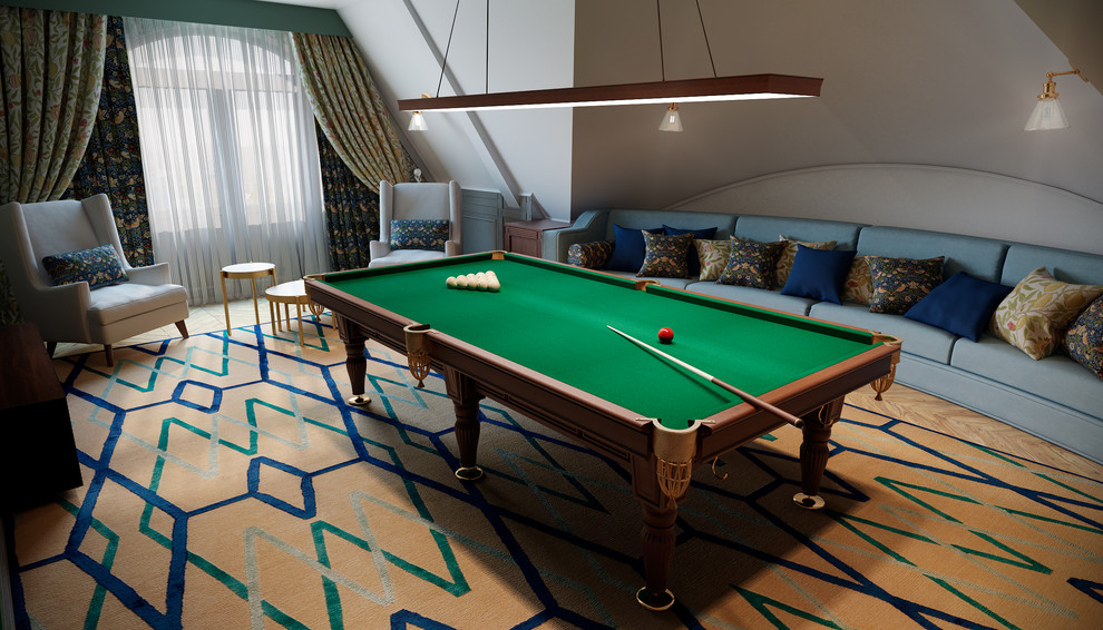 Коттедж в Подмосковье, бильядная