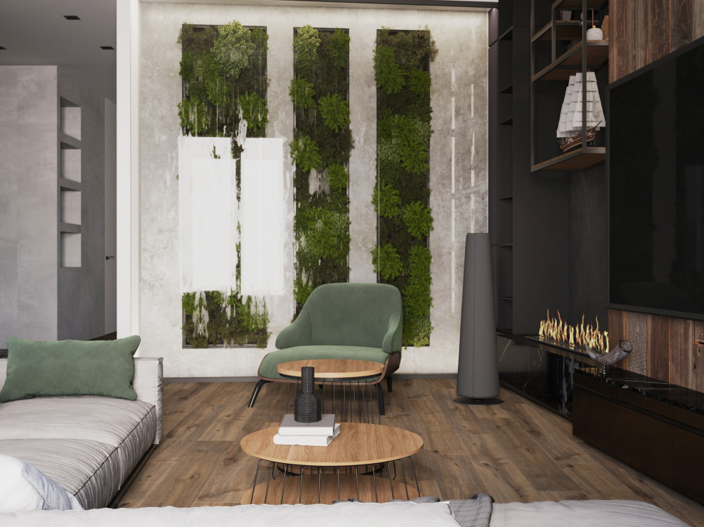 ЖК "Садовые Кварталы". Кухня-гостиная