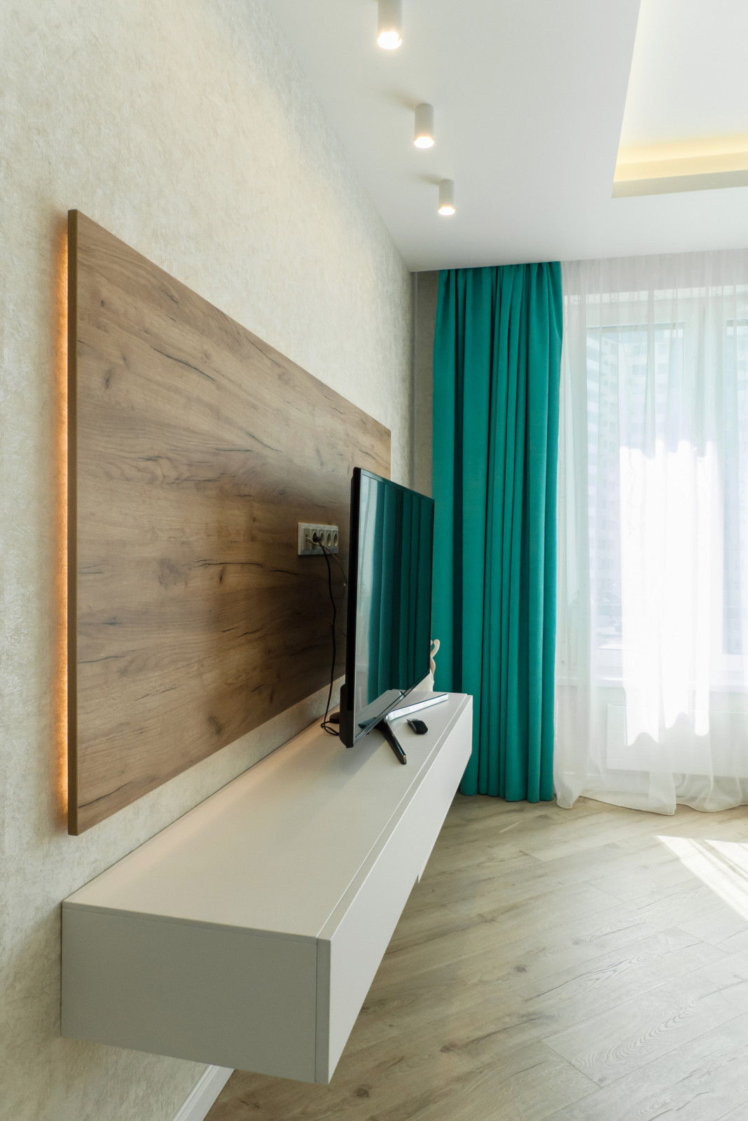 ЖК Легенда на Яхтенной кухня-гостиная